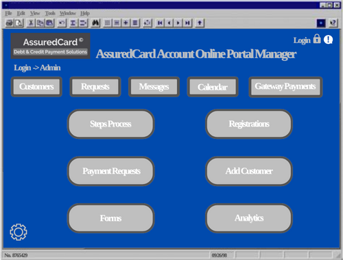 AssuredCard Origin Menu CRM Accounting Payment Gateway